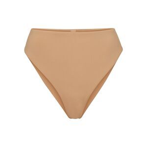 Skims Signature Swim Mid Waist Bottom Ochre Size XXS